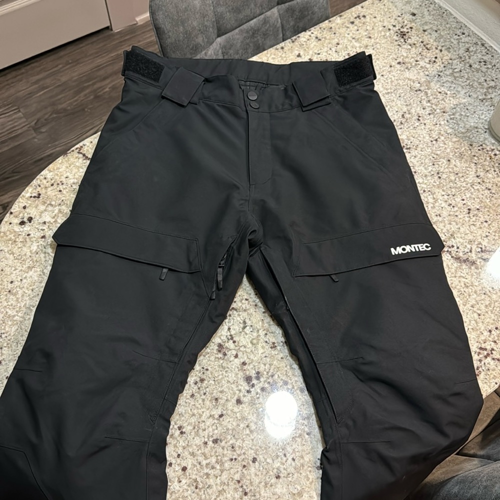 Black Montec Men’s Ski / Snowboard Snow Pants